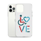 LOVE (for the Special Needs Community) iPhone Case Stacked Design 3 of 3