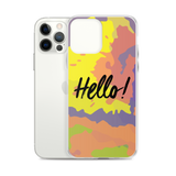 Hello! (Friendly) Colorful iPhone Case