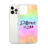 Different Does Not Equal Less (As Seen on Netflix's Raising Dion) Colorful iPhone Case