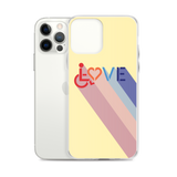 Love for the Disability Community (Rainbow Shadow) iPhone Case