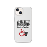Unsolicited Medical Advice iPhone Case