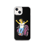 Esperanza From Raising Dion (Yellow Cartoon) D.D.N.E.L. Black iPhone Case