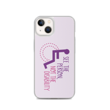 See the Person, Not the Disability (Girl's iPhone Case)