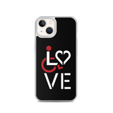 LOVE (for the Special Needs Community) iPhone Case Stacked Design 1 of 3