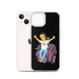 Esperanza From Raising Dion (Yellow Cartoon) D.D.N.E.L. Black iPhone Case