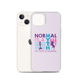 Normal is a Myth (Mermaid & Unicorn) iPhone Case