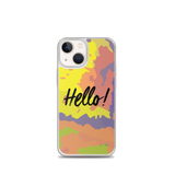 Hello! (Friendly) Colorful iPhone Case