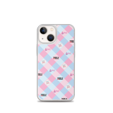 Disability Themed Small Patchwork  iPhone Case) Pastel Colors