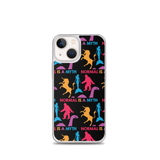Normal is a Myth (Bigfoot, Mermaid, Unicorn & Loch Ness Monster Pattern) iPhone Case