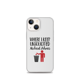 Unsolicited Medical Advice (iPhone Case) Standing Version