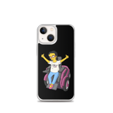 Esperanza From Raising Dion (Yellow Cartoon) D.D.N.E.L. Black iPhone Case