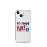 Normal is a Myth (Sign Icons) iPhone Case