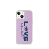 Love Sees No Limits (Halftone Design, iPhone Case)