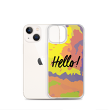 Hello! (Friendly) Colorful iPhone Case