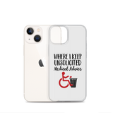 Unsolicited Medical Advice iPhone Case