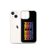 Confined by Ableism (Halftone) iPhone Case