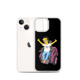 Esperanza From Raising Dion (Yellow Cartoon) D.D.N.E.L. Black iPhone Case