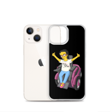 Esperanza From Raising Dion (Yellow Cartoon) Not All Actors Use Stairs Black iPhone Case