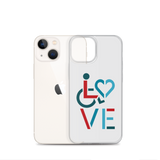 LOVE (for the Special Needs Community) iPhone Case Stacked Design 3 of 3