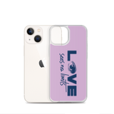 Love Sees No Limits (Halftone Design, iPhone Case)