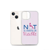 Not All Disabilities are Visible (Pink iPhone Case)