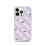 Disability Themed Small Patchwork  iPhone Case) Pastel Colors