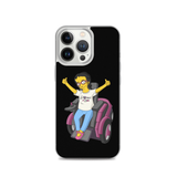 Esperanza From Raising Dion (Yellow Cartoon) D.D.N.E.L. Black iPhone Case