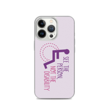 See the Person, Not the Disability (Girl's iPhone Case)