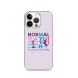 Normal is a Myth (Mermaid & Unicorn) iPhone Case