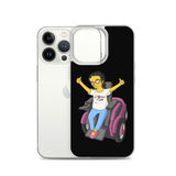 Esperanza From Raising Dion (Yellow Cartoon) D.D.N.E.L. Black iPhone Case