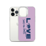Love Sees No Limits (Halftone Design, iPhone Case)