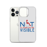 Not All Disabilities are Visible (iPhone Case)