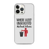 Unsolicited Medical Advice (iPhone Case) Standing Version