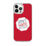 Don't Hate Different (iPhone Case)