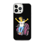 Esperanza From Raising Dion (Yellow Cartoon) D.D.N.E.L. Black iPhone Case