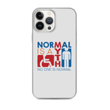 Normal is a Myth (Sign Icons) iPhone Case