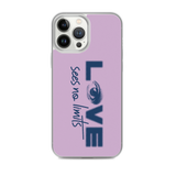 Love Sees No Limits (Halftone Design, iPhone Case)