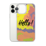 Hello! (Friendly) Colorful iPhone Case