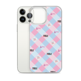 Disability Themed Small Patchwork  iPhone Case) Pastel Colors