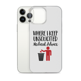 Unsolicited Medical Advice (iPhone Case) Standing Version