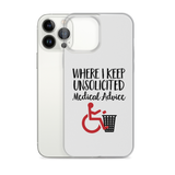 Unsolicited Medical Advice iPhone Case