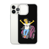 Esperanza From Raising Dion (Yellow Cartoon) D.D.N.E.L. Black iPhone Case