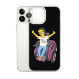 Esperanza From Raising Dion (Yellow Cartoon) Not All Actors Use Stairs Black iPhone Case