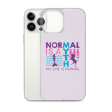 Normal is a Myth (Mermaid & Unicorn) iPhone Case
