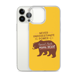 Never Underestimate the power of a Special Needs Mama Bear! iPhone Case