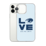 Love Sees No Limits (Halftone Stacked Design, iPhone Case)