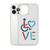 LOVE (for the Special Needs Community) iPhone Case Stacked Design 3 of 3