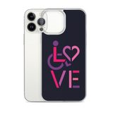 LOVE (for the Special Needs Community) iPhone Case Stacked Design 2 of 3