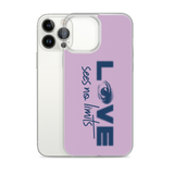 Love Sees No Limits (Halftone Design, iPhone Case)
