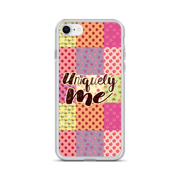 Uniquely Me Floral Pattern iPhone Case